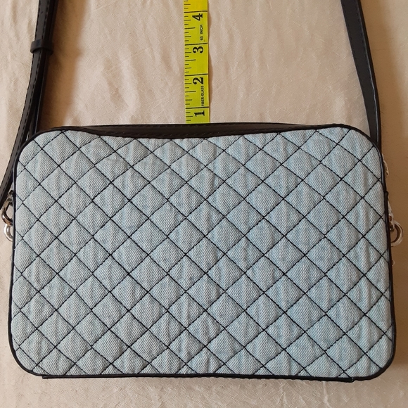 Guess denim quilted  bag - Picture 5 of 7